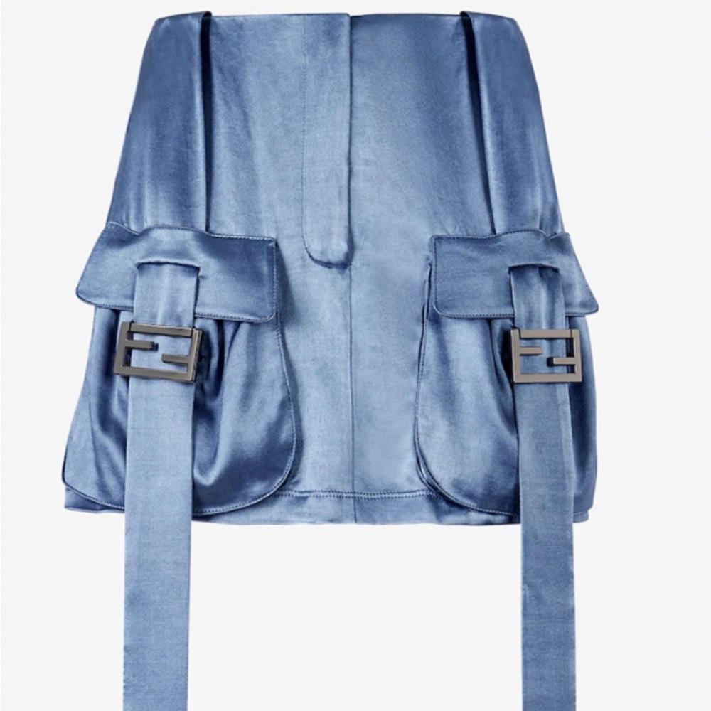 Fendi silk skirt
